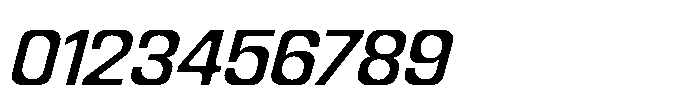 Recorder Basic Regular Slanted Font OTHER CHARS