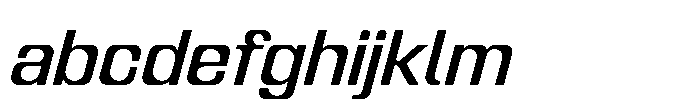 Recorder Basic Regular Slanted FONT