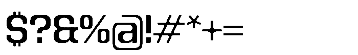 Recorder Basic Regular Font OTHER CHARS