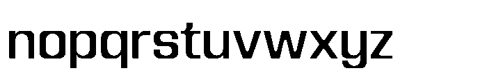 Recorder Basic Regular Font LOWERCASE