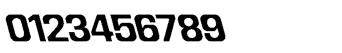 Recorder Basic Semibold Backslanted Font OTHER CHARS