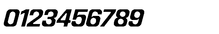 Recorder Basic Semibold Slanted Font OTHER CHARS