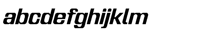 Recorder Basic Semibold Slanted FONT