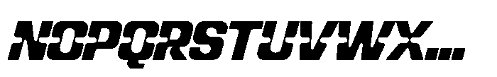 Recorder Capsule Black Slanted Font UPPERCASE