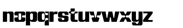 Recorder Mixed Black Font LOWERCASE