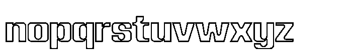 Recorder Outline Black Font LOWERCASE