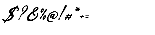 Recordo Cinema Italic Font OTHER CHARS