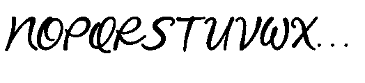 Recordo Cinema Regular Font UPPERCASE