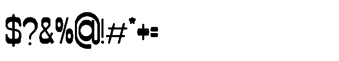 Rectuam Font OTHER CHARS