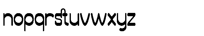 Rectuam Font LOWERCASE