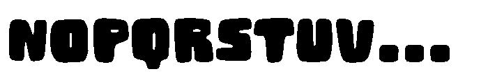 Red Cab Font UPPERCASE