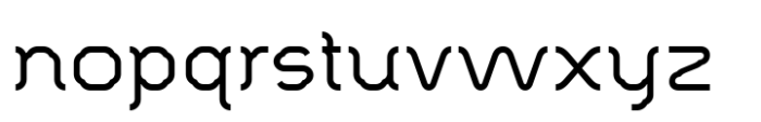 Red Fortune Regular Font LOWERCASE