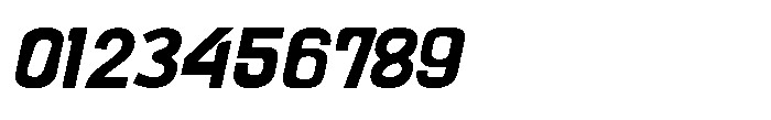 Red Parrot Black Italic Font OTHER CHARS