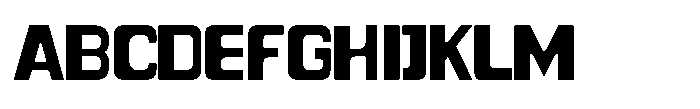 Red Parrot Black Font UPPERCASE
