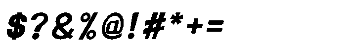 Red Parrot Bold Italic Font OTHER CHARS