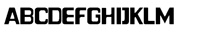 Red Parrot Bold Font UPPERCASE