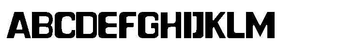 Red Parrot Extra Bold Font UPPERCASE