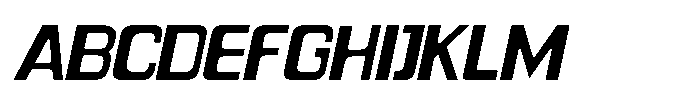 Red Parrot Medium Italic Font UPPERCASE