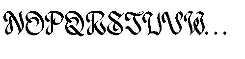 Redagon Font UPPERCASE