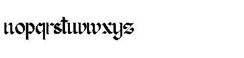 Redagon Font LOWERCASE