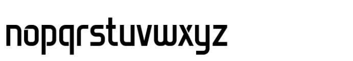 Reddo Op Regular Font LOWERCASE