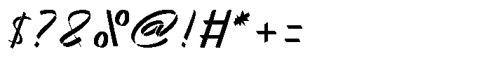 Redesign Font OTHER CHARS