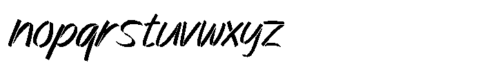 Redesign Font LOWERCASE