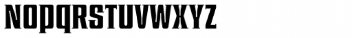 Redeye Serif Bold Font LOWERCASE