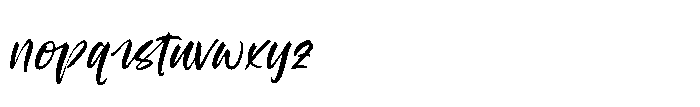 Redfish Grouper Italic Font LOWERCASE