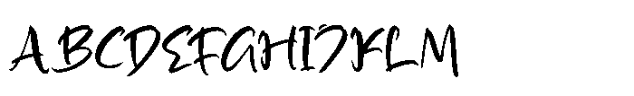 Redfish Grouper Regular Font UPPERCASE