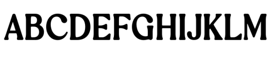 Redgat Regular Font UPPERCASE