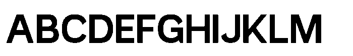 Redifine Bold Font UPPERCASE