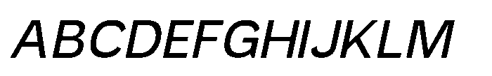 Redifine Light Italic Font UPPERCASE