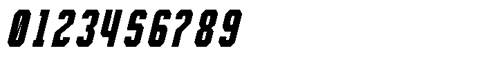 Redline Condensed Italic Font OTHER CHARS
