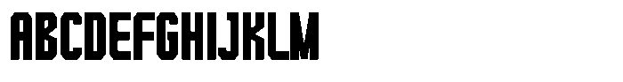 Redline Condensed Font UPPERCASE