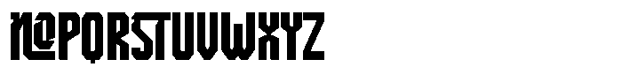 Redline Condensed Font UPPERCASE