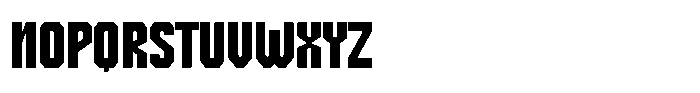 Redline Condensed Font LOWERCASE
