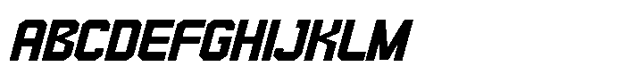 Redline Italic FONT