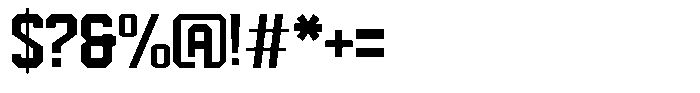 Redline Regular Font OTHER CHARS