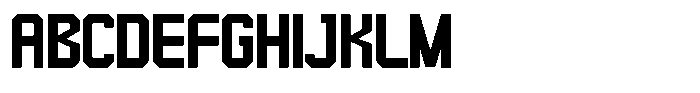 Redline Regular Font UPPERCASE