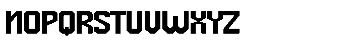 Redline Regular Font LOWERCASE