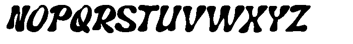 Redneck Font UPPERCASE