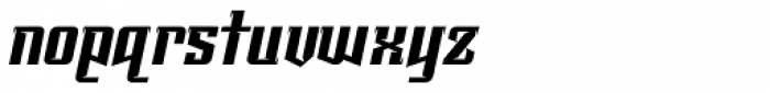 Redrail Superfast Font LOWERCASE