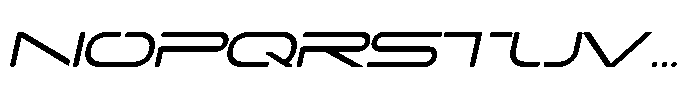 Redriver Rounded Italic Font UPPERCASE