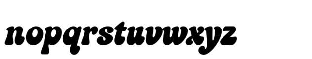 Redspicy Regular Font LOWERCASE