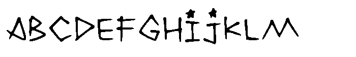 Reedural Font UPPERCASE