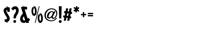 Reel Excitement JNL Regular Font OTHER CHARS