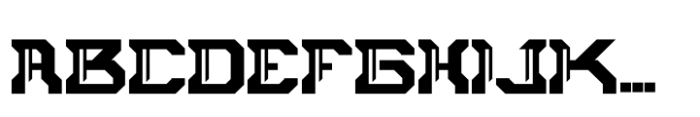 Reelhoman Font UPPERCASE