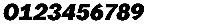 Reeti Black Italic Font OTHER CHARS