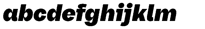 Reeti Black Italic FONT